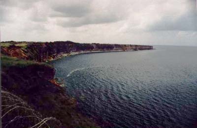 Pointe du Hoc - Utah view